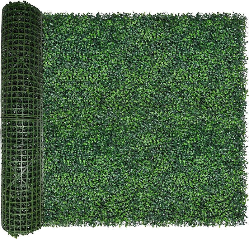 ODTORY Artificial Ivy Privacy Fence Wall Screen,40X120 in(33.5 sqft) UV-Anti Faux Boxwood Roll Panels Greenery Backdrop Ivy Vine Leaf Hedges Fence Panels for Indoor Outdoor Green Wall Decor - Image 1